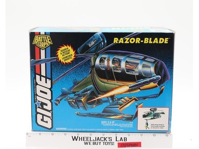Razor Blade GI Joe Battle Corps 1994 Hasbro Ultimate Attack Helicopter MISB NEW