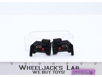 Defensor Hot Spot Chest Shields Pair STICKERED 1986 G1 Transformers Figure