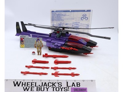 Cobra Mamba W/ Gyro Viper 100% Complete GI Joe 1987 Hasbro Action Figure Vehicle