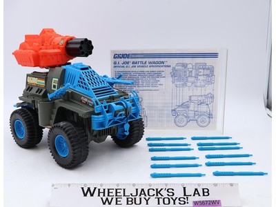 Battle Wagon 100% Complete 1991 GI Joe Hasbro Vintage Action Figure Vehicle