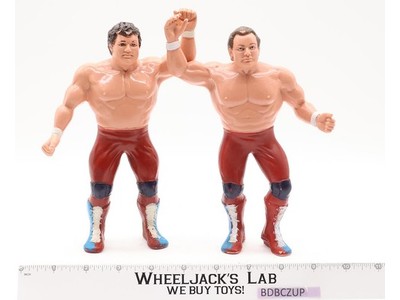 British Bulldogs Dynamite Kid Davey Boy WWF 1986 LJN Titan Sports 8" Wrestling