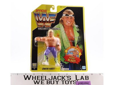 Owen Hart Series 7 WWF Wrestling 1993 Hasbro Action Figure NEW MOSC SEALED