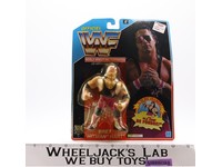 Bret Hitman Hart FRENCH CARD WWF Wrestling 1992 Hasbro Action Figure NEW SEALED