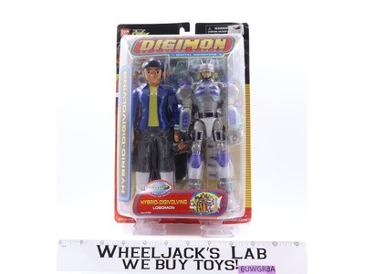 Hybrid-Digivolving Lobomon Digimon Season 4 2003 Bandai Action Figure NEW SEALED