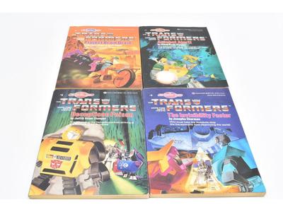 Lot of 4 Junior "Find Your Fate" Paperback Books #6-9 Ballantine Transformers