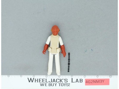 Admiral Ackbar 100% Complete Star Wars ROTJ 1983 Vintage Kenner NO REPRO