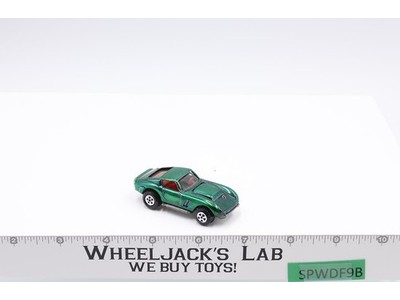 Johnny Lightning Custom Ferrari Green w/ Red Interior 1969 Topper Vtg Diecast