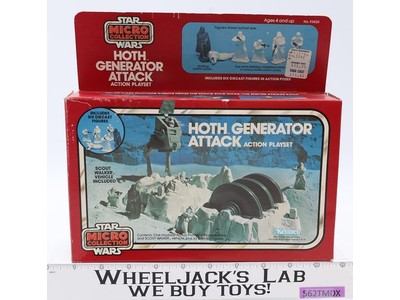 Hoth Generator Attack Complete Star Wars MICRO COLLECTION 1982 Kenner Playset