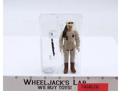Hoth Rebel Commander Hong Kong AFA GRADED 80+ Star Wars 1980 Kenner Figure