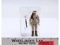 Hoth Rebel Commander Hong Kong AFA GRADED 80+ Star Wars 1980 Kenner Figure