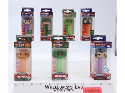 Lot of 7 Masters of the Universe Funko Pez Dispensers NEW SEALED