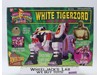 White Tigerzord W/Ranger Power Rangers 1994 Bandai Vintage Action Figure