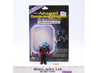 Zarak 100% Complete W/ Card Advanced Dungeons and Dragons 1983 LJN Action Figure