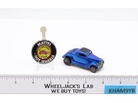 Classic '36 Ford Coupe BLUE Hot Wheels 1968 1969 Redline Vintage Mattel RL