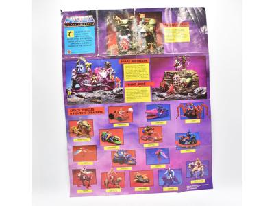 Reference Poster 1985 MOTU Masters of the Universe He-Man Vintage