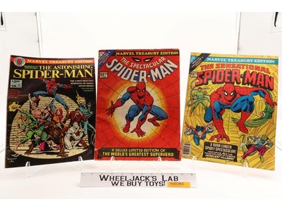 Marvel Treasury Edition Spectacular Sensational Astonishing Spider-Man Comics