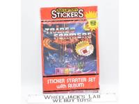 Diamond Play Activity Stickers Starter Set w Album NEW G1 Transformers