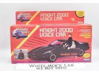 Knight 2000 Voice Car Complete MIB Knight Rider Kenner Action Figures
