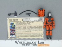 Barbecue V1 100% Complete RED CARD BACK G.I. Joe 1985 Hasbro Vintage Action