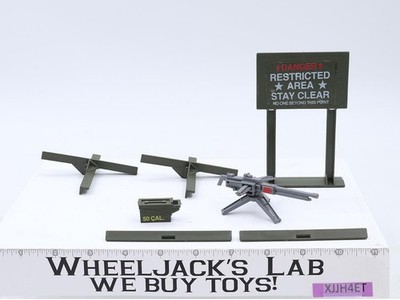 Machine Gun Defense Unit 100% Complete GI Joe 1984 Hasbro Action Figure Playset