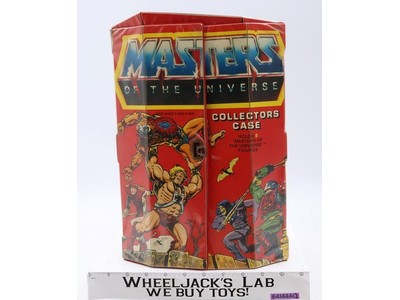 Action Figure Collectors Case 1984 MOTU Mattel Masters of the Universe