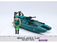 Cobra Water Moccasin W/ Coppehead G.I. Joe 1984 Hasbro Action Figure Vehicle