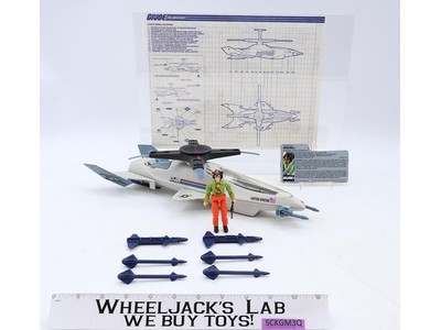 Skystorm W/ Windmill 100% Complete GI Joe 1988 Hasbro Vintage Action Figure