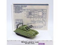 Armadillo 100% Complete GI Joe 1985 Hasbro Vintage Action Figure Vehicle