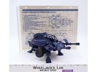 ASP 100% Complete 1984 GI Joe Hasbro Vintage Action Figure Vehicle