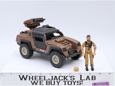 Vamp Mark II Attack Jeep W/ Clutch GI Joe 1984 Hasbro Action Figure Vehicle