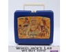 WWF Wrestling Superstar Plastic Blue Lunch Box 1985 Titan Sports Thermos Brand