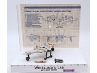 Cobra Claw C.L.A.W. Glider 100% Complete G.I. Joe 1983 Hasbro Vintage Vehicle