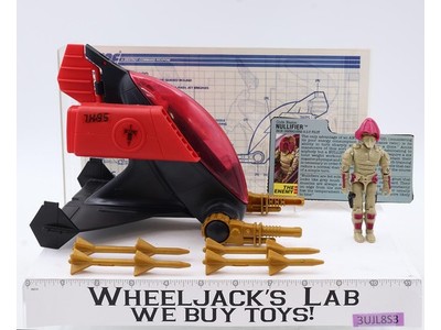 A.G.P. Anti-Gravity Pod W/ Nullifier 100% Complete GI Joe 1988 Hasbro Vehicle