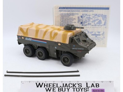 A.P.C. APC Amphibious Personnel Carrier 100% Complete GI Joe 1983 Hasbro Vehicle