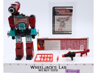 Perceptor 100% Complete 1985 Vintage G1 Transformers Microscope Figure