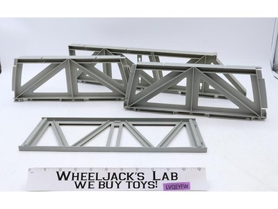 4 USS Flagg Aircraft Carrier Trusses Superstructure Supports 1985 GI Joe Vintage