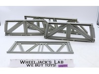 4 USS Flagg Aircraft Carrier Trusses Superstructure Supports 1985 GI Joe Vintage