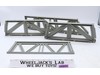 4 USS Flagg Aircraft Carrier Trusses Superstructure Supports 1985 GI Joe Vintage