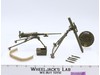 .50 Caliber Machine Gun + 81mm Mortar Rambo 1986 Coleco Vintage Action Figure