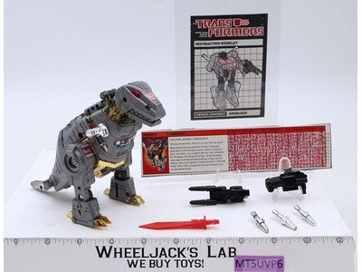 Grimlock 100% Complete Vintage 1985 G1 Transformers Hasbro Action Figure