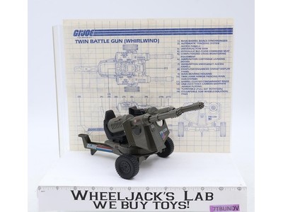 Whirlwind 100% Complete G.I. Joe Hasbro 1983 Vintage Action Figure Vehicle