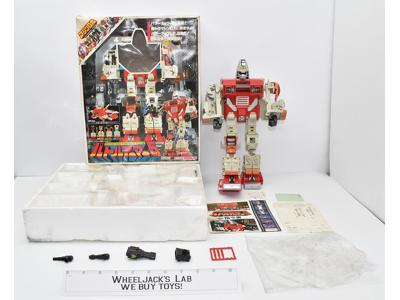Battle Armor MIB Power Suit Warrior Complete Gobots Bandai Tonka Machine Robo