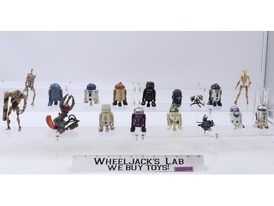 Lot of 16 Modern Star Wars 1990-2020s Hasbro Action Figures