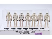 Lot of 7 Complete Star Wars Imperial Stormtroopers 1980s Kenner Vintage Figures