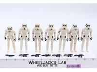 Lot of 7 Complete Star Wars Imperial Stormtroopers 1980s Kenner Vintage Figures
