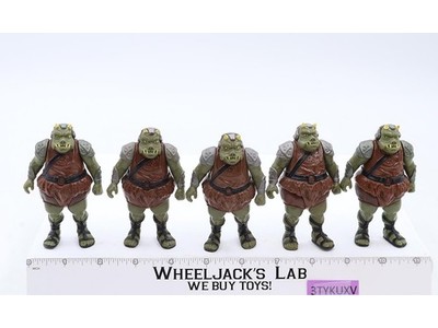 Lot of 5 Gamorrean Guards Star Wars ROTJ 1983 Kenner Action Figures