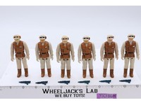 Lot of 6 Complete Hoth Rebel Soldiers Star Wars 1980 ESB Vintage Kenner Figures