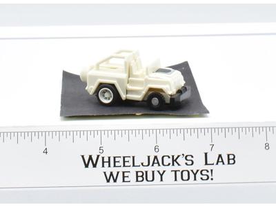 Minispy White DECEPTICON Jeep * 100% Complete 1987 G1 Transformers Action Figure