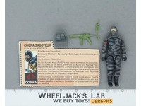 Firefly V1 100% Complete RED CARD BACK G.I. Joe 1984 Hasbro Vintage Action