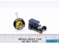 Paddy Wagon Dark Blue 1969 1970 Hot Wheels Redline Mattel Vtg RL w/ Button NM